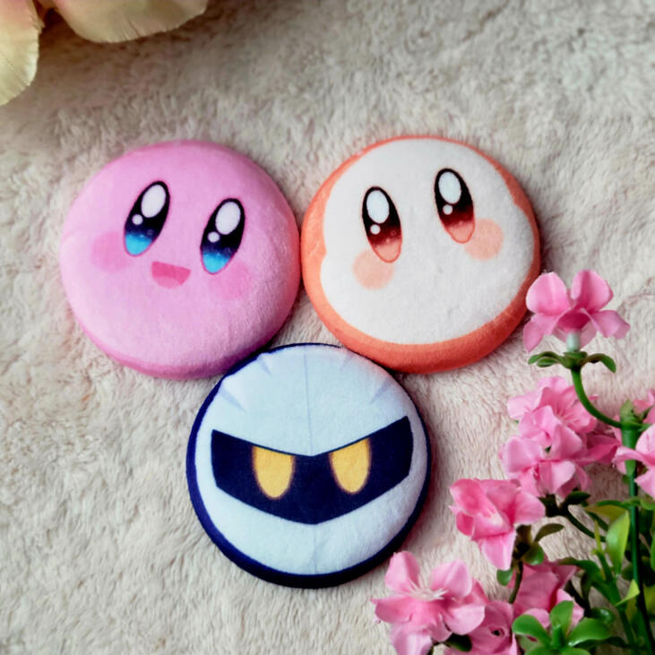 Plush buttons