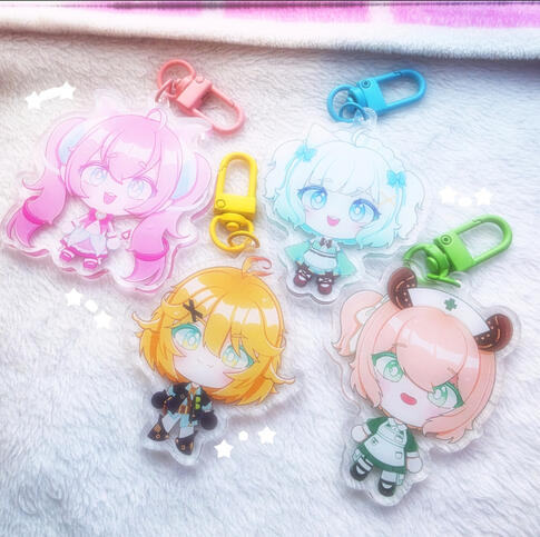 Acrylic charms