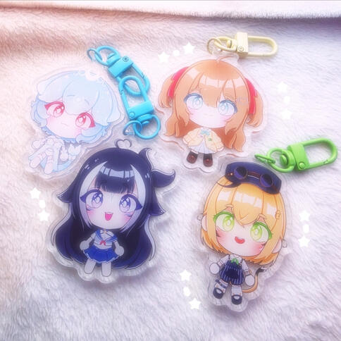 Acrylic charms